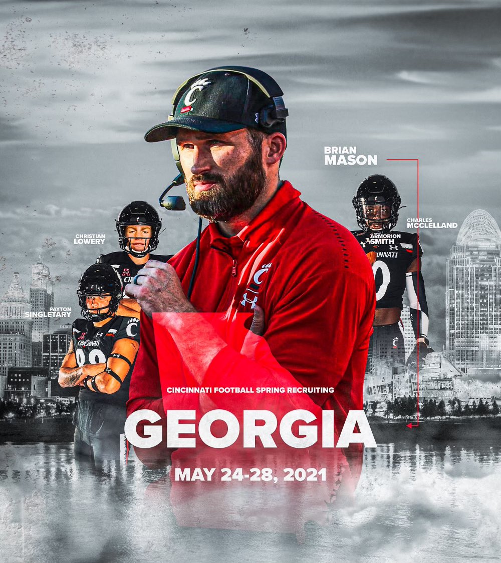 Excited to virtual recruit central and north Georgia this week... Even more excited to work camp in Georgia next week!
