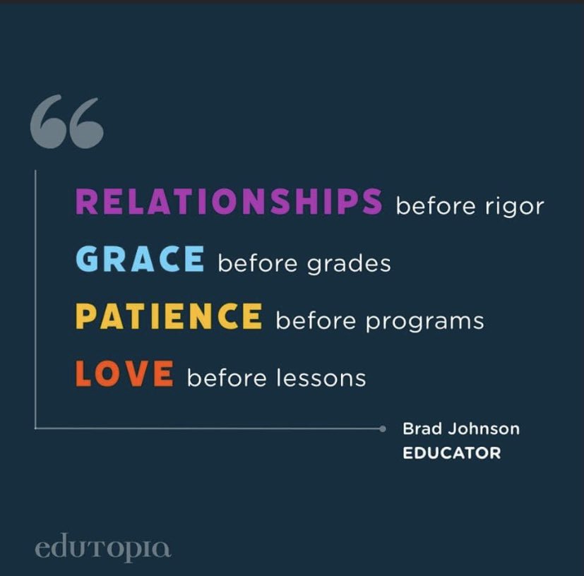 At the end of a school year, we could all do better by remembering this.