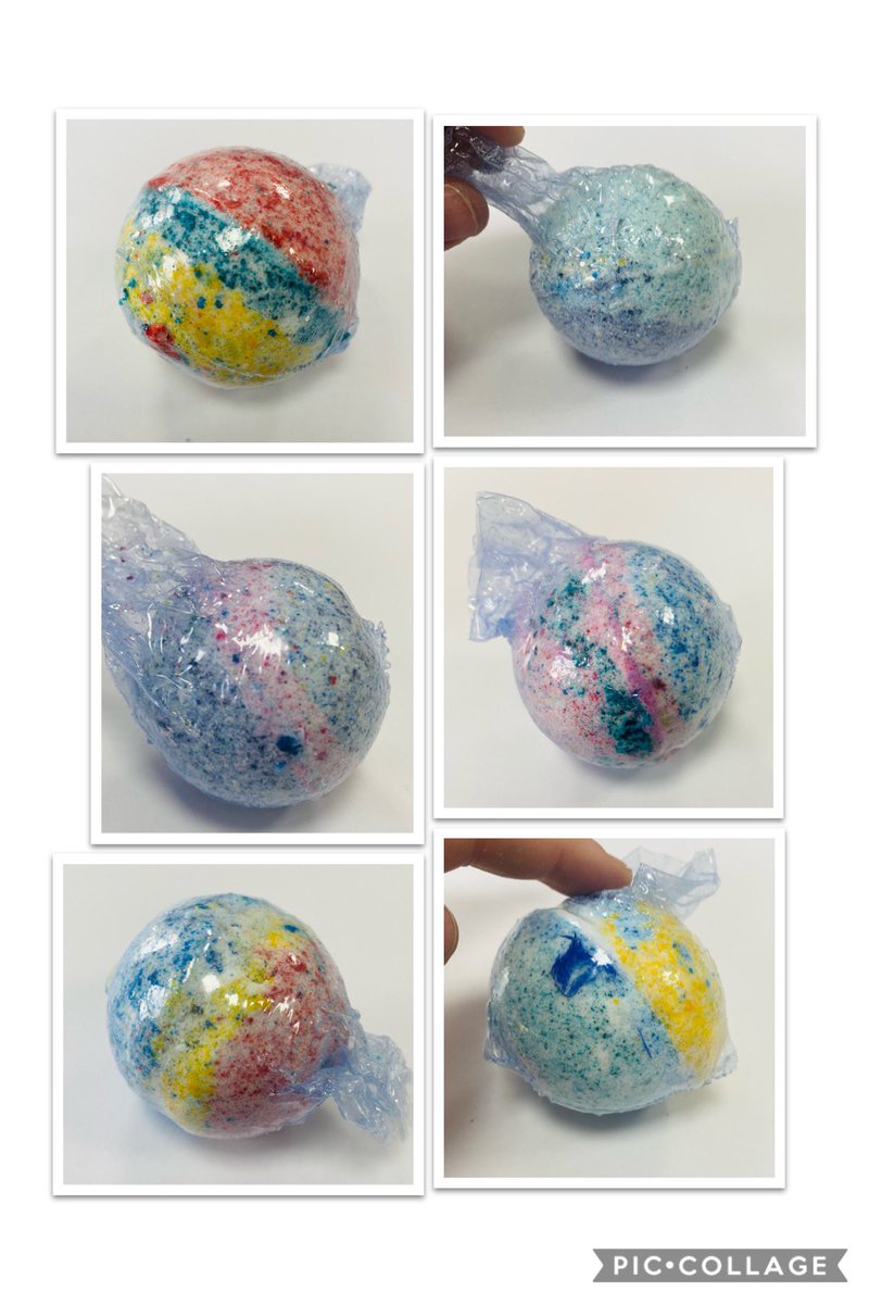 Bath bombs success. 🙌🏻.              Brief: design &amp; make a bath bomb for a 7-10 year old for a birthday gift. #design #technology #shrinkwrapped <a href="/MrsMellingLCP/">The Hive @ LCPS</a> <a href="/MrsVincentLCP/">Year 2 Hedgehogs</a> @MissMcDonaldLCP <a href="/MissVaughanLCP/">Year 6 Kestrels</a> <a href="/MrHoughtonLCP/">Mr Houghton Deputy</a> <a href="/leighcentralps/">Leigh Central</a>
