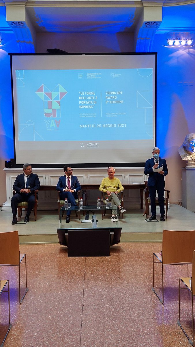 Le forme dell'arte a portata d'impresa con Orazio Pagani fondatore della #pagani .
Il risultato del nostro successo e' nelle nostre mani. <a href="/ConfindustriaEM/">Confindustria Emilia</a> <a href="/GIConfindustria/">GI Confindustria</a>