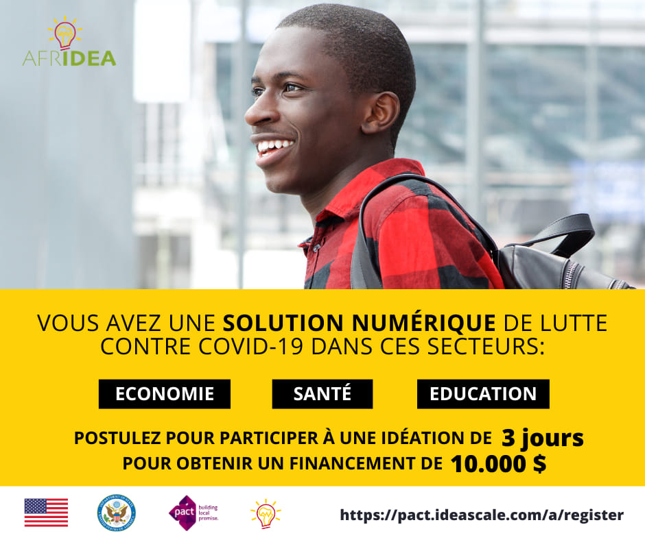 PactWorld's tweet photo. ⭐️This #AfricaDay, we're excited to share how we're unlocking the potential of West African innovators to solve challenges due to #COVID19: https://t.co/emrLnfgqmA https://t.co/eZQtE1S5Bf