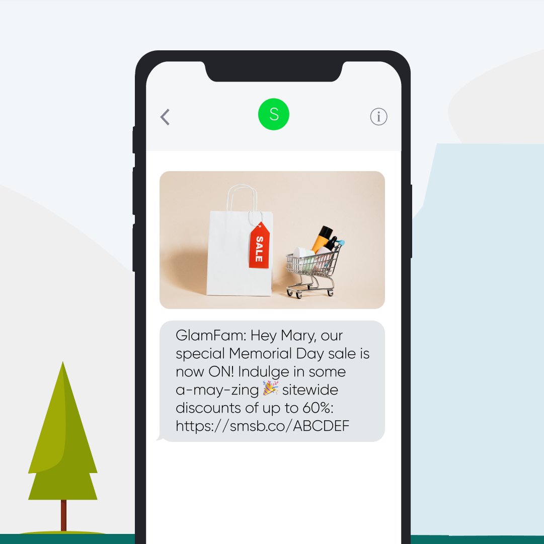 SmsBump's tweet photo. Memorial Day is just around the corner. ☀️ Is your SMS campaign ready to grab your customers' attention just in time for the holiday? Use our templates and start now: https://t.co/IgwFaINGCE
#MemorialDay2021 #eCommerce #SMSBumpTemplates #SMSTemplates #Shopify #SMSBump https://t.co/kC33Qgi4MX
