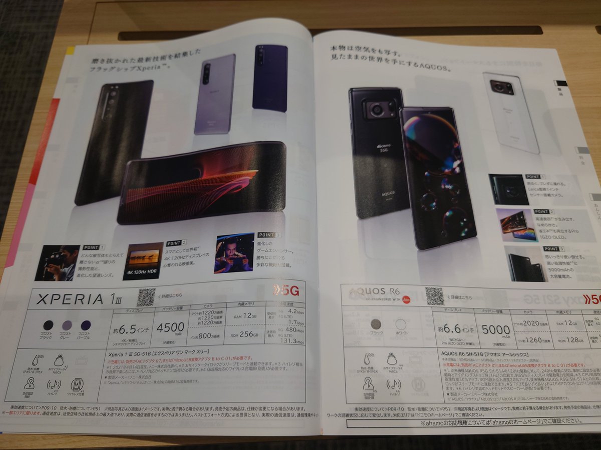 1iii待ち 今回も Android一発目はハイスペックペリア Xperia1iii ドコモ ドコモ総合カタログ Vol 3 ドコモ夏モデル
