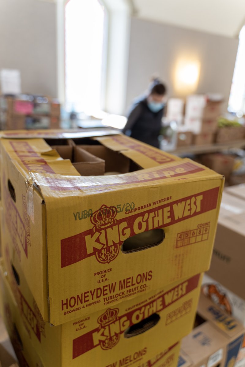 Fact: Feeding America projects that 42 million people (1 in 8), including 13 million children (1 in 6), may experience food insecurity in 2021. You can make a difference. Volunteer or donate. Visit BrooklineFoodPantry.org for more information. #Brookline #EndHunger