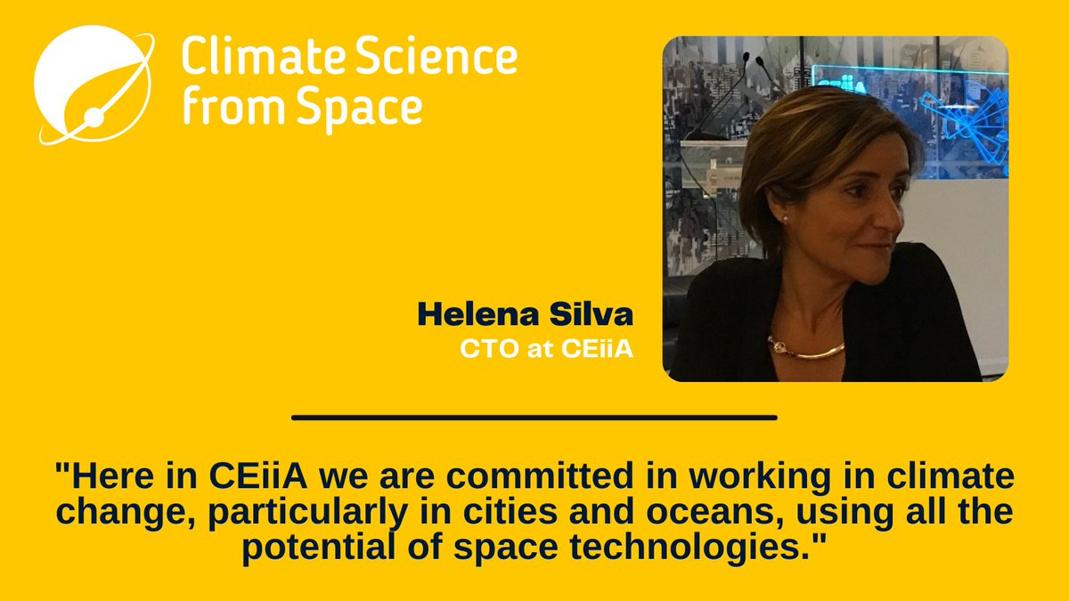 CSS_Conference's tweet image. "We are one of the highest R&amp;amp;D investors in Portugal, and we work by bridging industry and academic in high tech sectors."
Helena Silva, CTO at CEiiA - Centre of Engineering and Product Development, welcomed the @CSS_Conference  

📽️climatesciencespace.eu

#ClimateScienceSpace