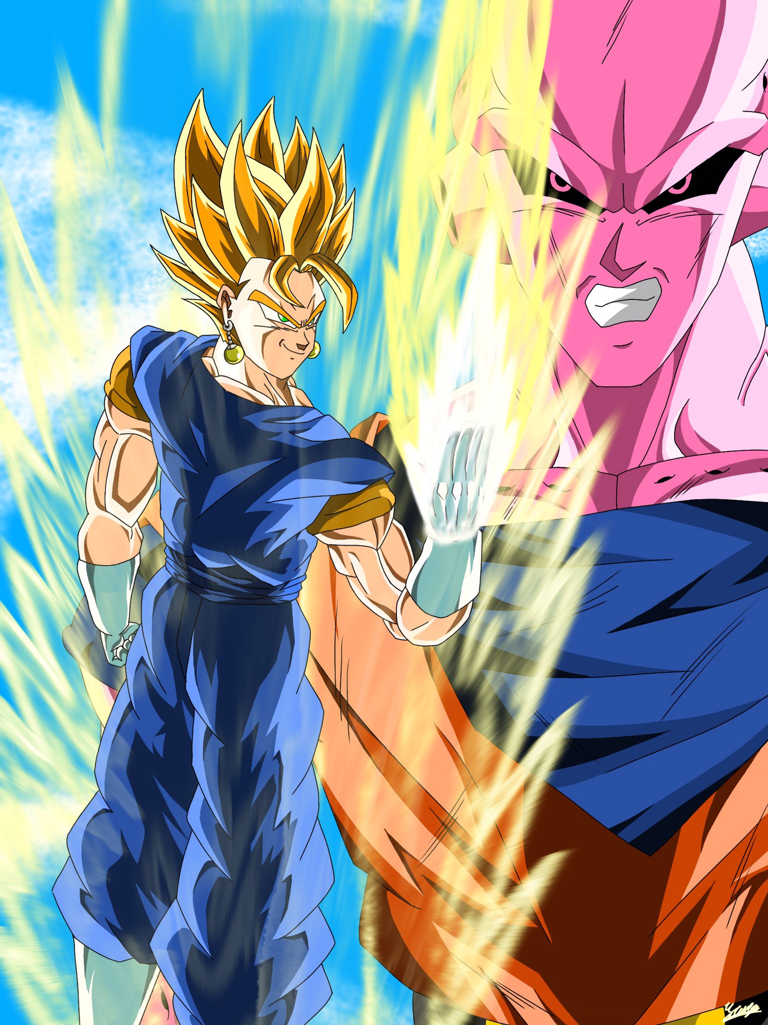 イカナゴ野郎 ドラゴンボールz 超ベジット 原作最強合体お父さん T Co Ltmnptwviy Twitter