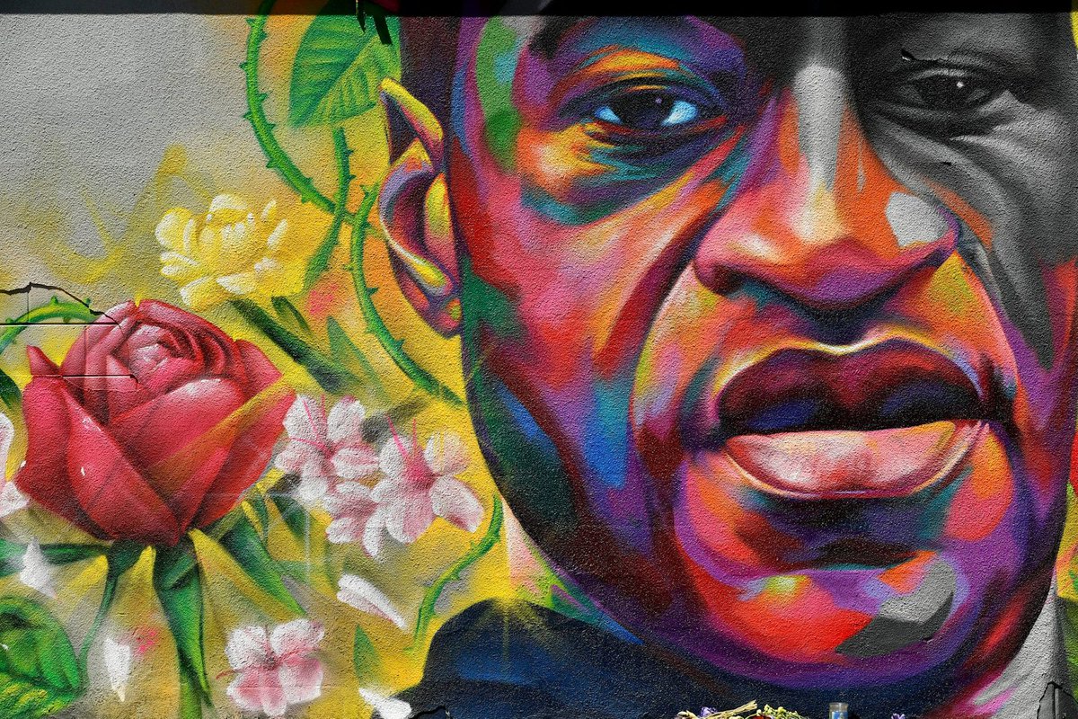 Honoring the legacy of George Floyd today and voicing support for all the leaders who champion the fight for racial justice. The work continues to #getequal. #WeFightWeRemember #blacklivesmatter #georgefloyd