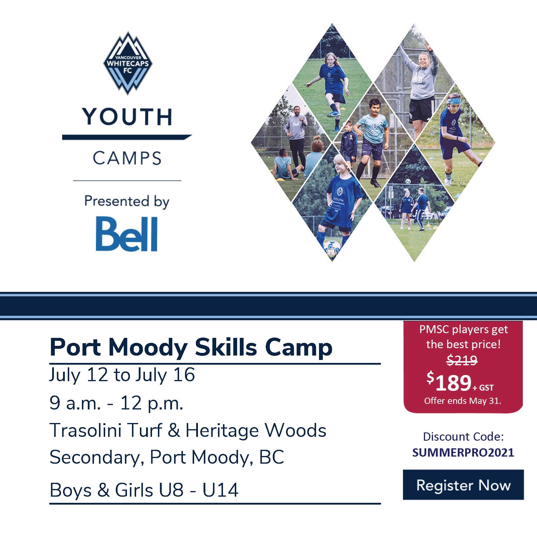 Port Moody SC on Twitter "Spots still available for our