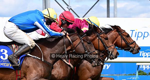 irishracing's tweet photo. My Friend The Wind breezes home along the rail  @tipperaryraces https://t.co/zNXJGEw7pJ https://t.co/0Die7A0tPh