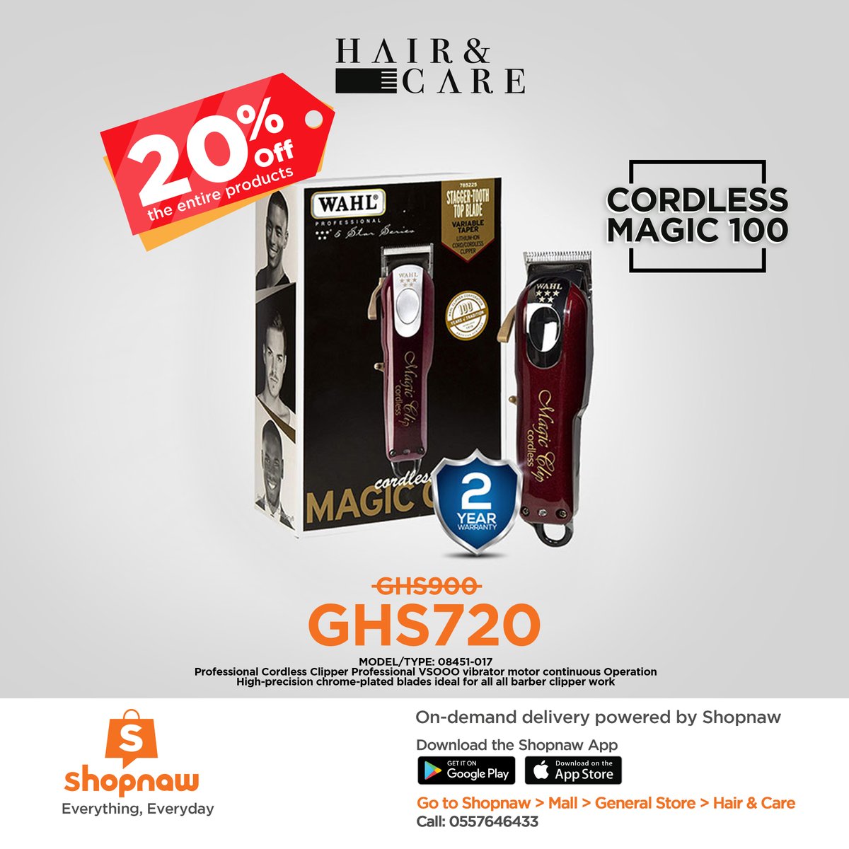 shopnaw's tweet photo. Save a whooping 20% discount off your authentic WAHL hair products from Hair and Care on Shopnaw. Order now! 

Go to Shopnaw>Mall>General Store>Hair and Care

#wahl #wahlclippers #shopnaw #haircut #barbershop #hairproducts #clippers #mensgrooming https://t.co/wXpVOyZeWM