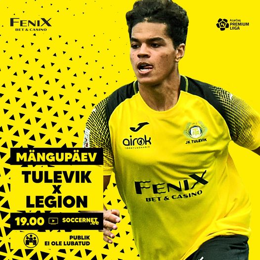 Canucks_Abroad's tweet photo. 🇪🇪 @premiumliiga
🇨🇦 Carson Buschman-Dormond has the start for @jktulevik this afternoon against Tallinna JK Legion.
⏰: 12:00pm ET
📺: @YouTube (via @soccernet_ee)
#jktulevik #premiumliiga | #CanadaRED | #CanucksAbroad
📷: https://t.co/H1pbdHucdU https://t.co/dr5ofYQTBV