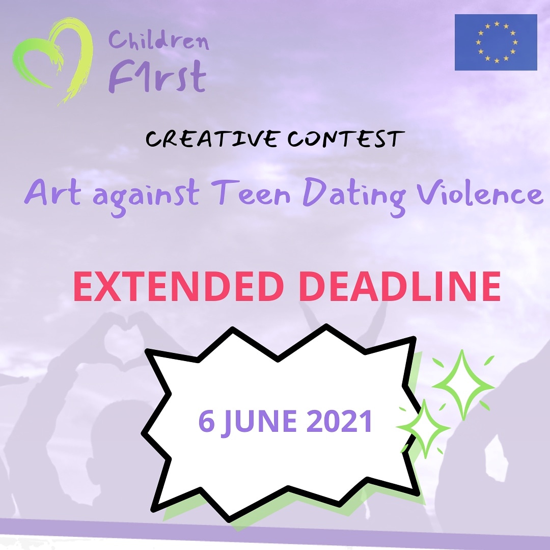 ChildrenFirst16's tweet photo. Are you between 12 and 18?
⏰ You are still on time to submit your artwork and participe in the #ArtAgainstTeenDatingViolence contest!
➡️ Download the guidelines &amp; join us: https://t.co/mC4Q0Jp32v

#ArtAgainstTeenDatingViolence #TeenDatingViolence #GenderBasedViolence #ArtContest https://t.co/dFNYb9hXcj