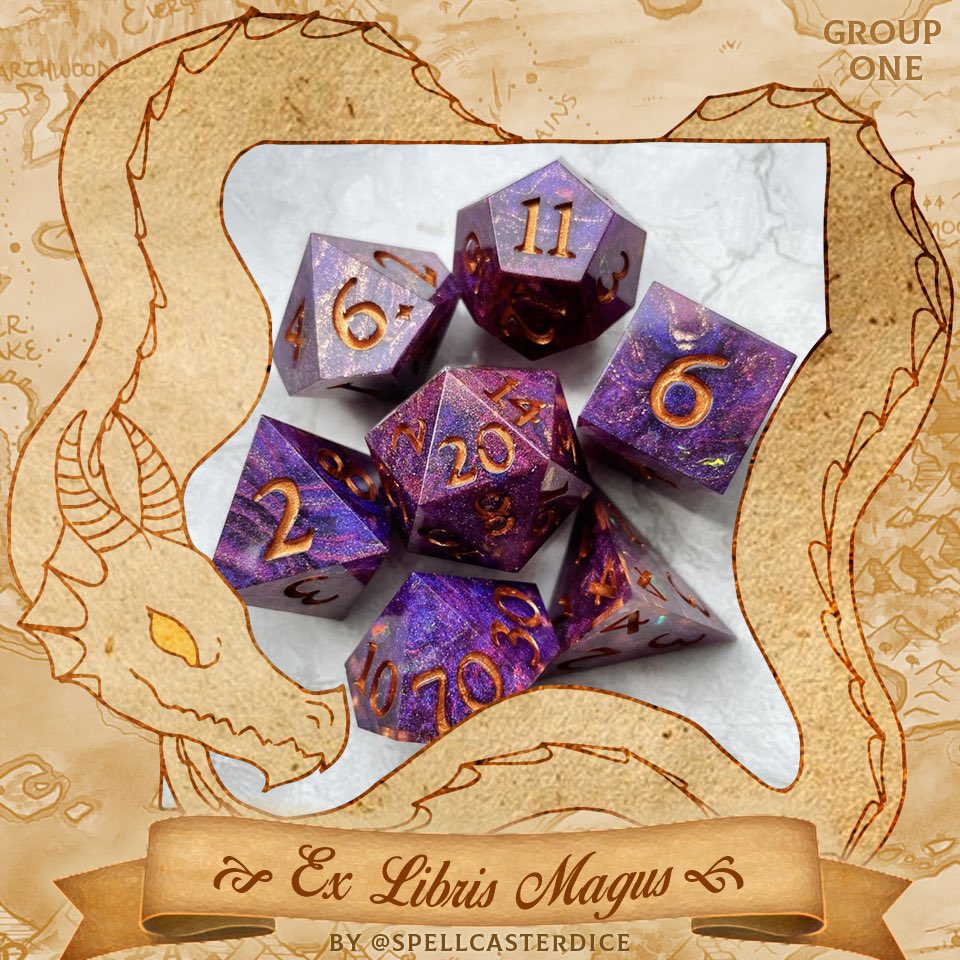 goliathdice's tweet photo. I have an anniversary giveaway going on right now over my Instagram! Please check it out! Group 1 and 2 are both up https://t.co/Pd45wa68Hu #dice #dicegiveaway #Giveaway #handmadedice https://t.co/GDP5rpX3po