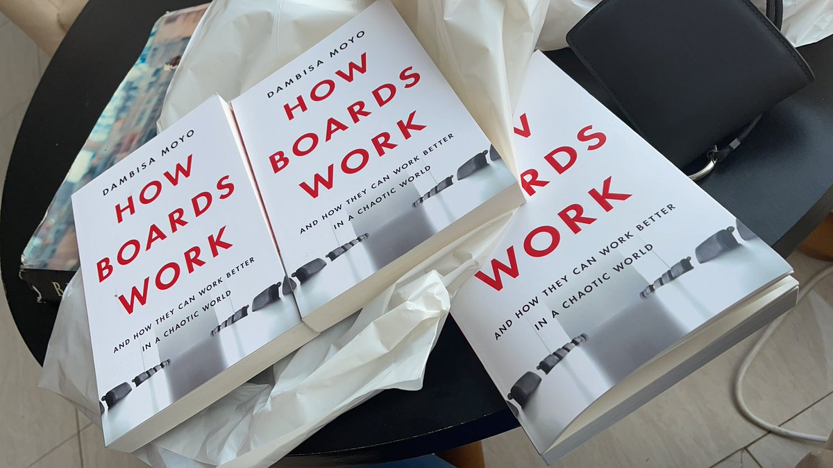 sobafemi's tweet photo. My fantasy: Books and Board Meetings only. #HowBoardsWork @dambisamoyo https://t.co/lCtAs6H4sB
