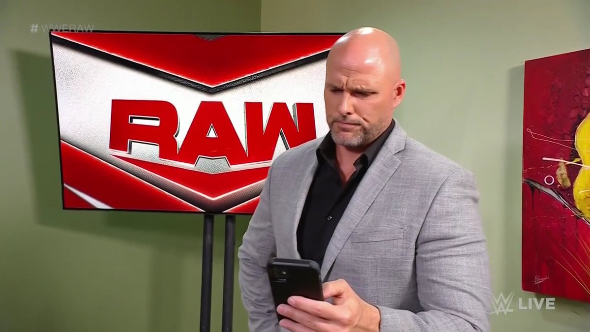 AdamPearceNet's tweet photo. Here's a few HQ Screencaptures from #WWERAW this week #AdamPearce #ScrapDaddyAP #WWE #Smackdown 

(@ScrapDaddyAP) https://t.co/DmeK08iC0u