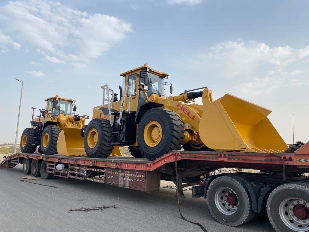 helisaudia's tweet photo. Latest model#heli #wheel_loader shipment being transported to customers in Saudi Arabia. 
Model year 2021 HELI Wheel loaders now available ex-stock
#HELI is reliable
Exclusive #HELI dealer in Saudia. 
Advance Machinery est
Email:ameho@advancemachinery.com.sa
WhatsApp:0560019398 https://t.co/bNRgbLkNwo