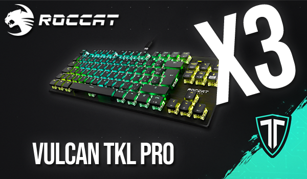 TontonTwitch's tweet image. Jamais assez de giveaways!

En partenariat avec @ROCCATFrance, gagnez l&apos;un des 3 claviers &quot;Vulcan TKL Pro&quot;! ⌨️

Comment? ⬇️
🔁Retweet
❤️Follow @TontonTwitch 
💛Follow @ROCCATFrance 
📅TaS mardi 1er juin

Good luck! 🍀
🇪🇺et🇨🇭uniquement
#ad
