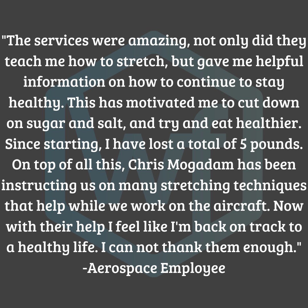 Work__Fit's tweet image. Look at the impact when we #MakeHealthPersonal! We take a full body approach with the goal of not only impacting work-lives, but home-lives too!
#TestimonialTuesday #InjuryPreventionSpecialist #IndustrialAthlete #Healthcare #Workerscomp #WorkersCompensation