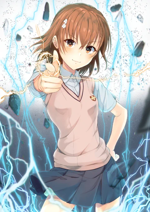 御坂美琴 #御坂美琴 #とある魔術の禁書目録 #とある科学の超電磁砲 #超電磁砲 #電撃姫 https://t.co/9kH3vLjjwL 