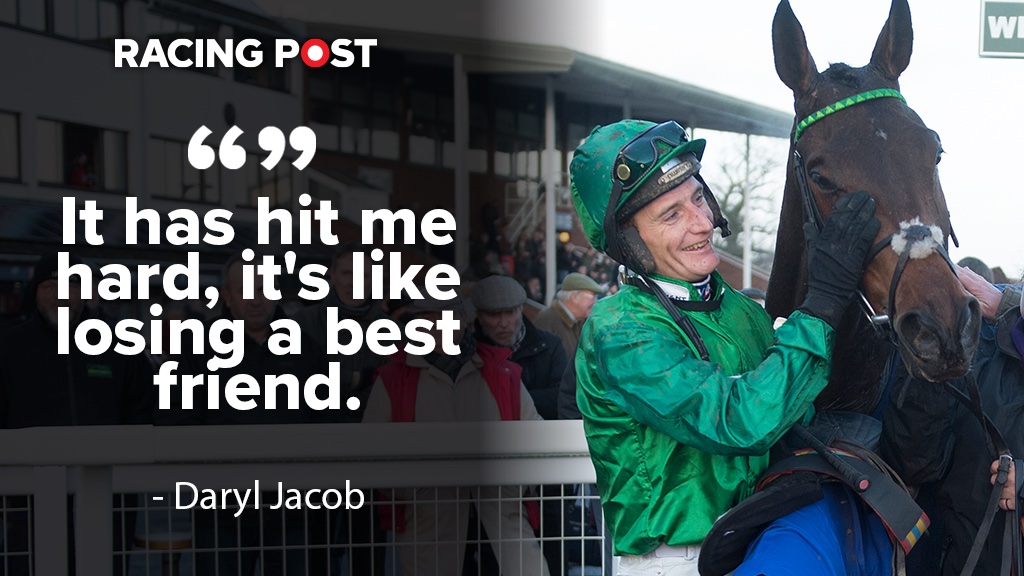 RacingPost's tweet photo. "If I was in at Nicky's, I used to get there early to go and see him with his head over the door."

Touching words from @Dazjacob10 after the loss of Top Notch 🙏 https://t.co/824NSqRWLi