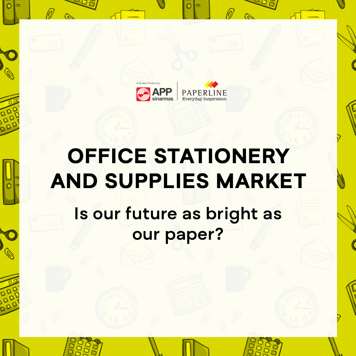 APPPaperline's tweet photo. The office stationery and supplies market was one of the fastest growing in the entire world.

Where do we stand in the world as we know it today?

Where do we fit in the new normal?

Read our blog to learn more.

Read here: https://t.co/dqzhEAMtLG

#EverydayInspiration https://t.co/qNgIde12LN