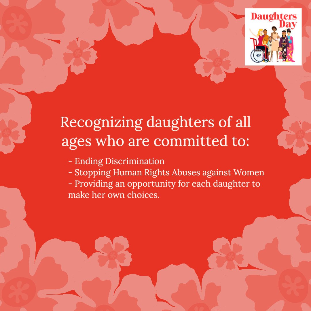 We're celebrating 10 years of recognizing daughters from Alberta! Your nomination this year could be a Daughter of the Year 2021! Please visit this link to nominate! daughters-day.com/nomination-for…
#Alberta #Edmonton #Calgary #YEG #Community #SpreadTheWord #DaughtersDay