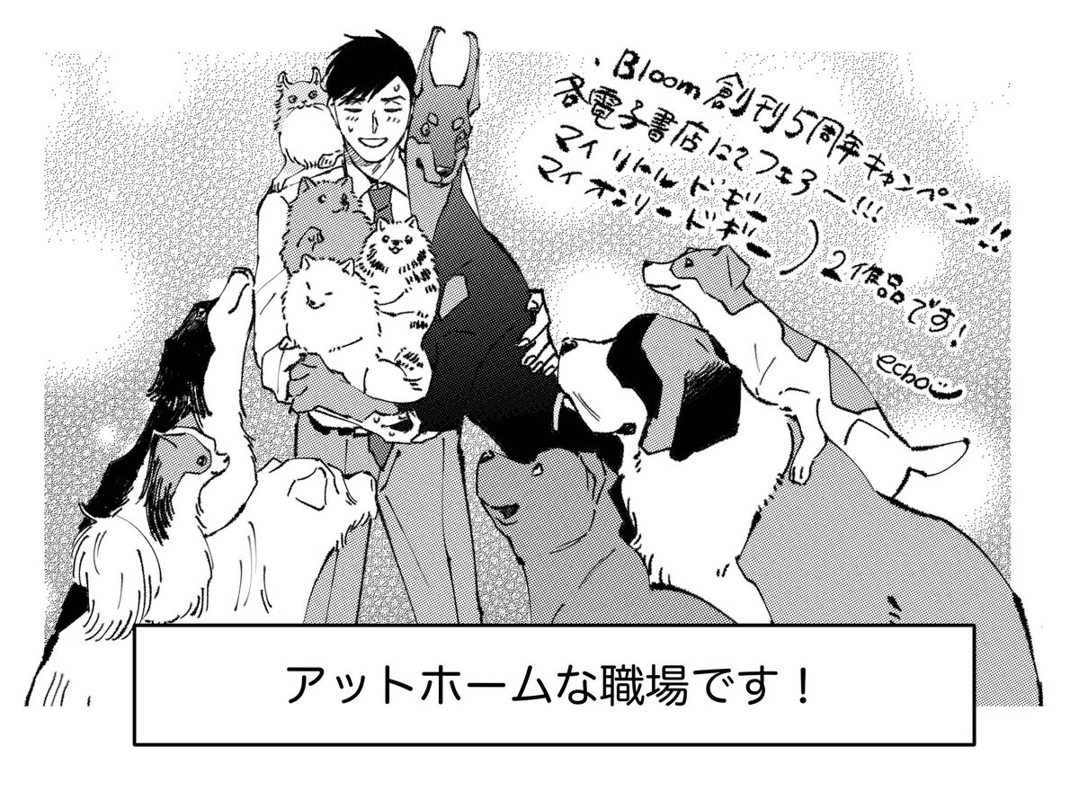 .Bloom創刊5周年記念のフェアも6/7までしております!
マイドギ2作です📚どうぞよろしくお願いいたします!🐕🙇‍♀️
人ver. 犬ver. 戌印本舗求人情報です👨‍💼🐾 https://t.co/ASVTcTikLQ 