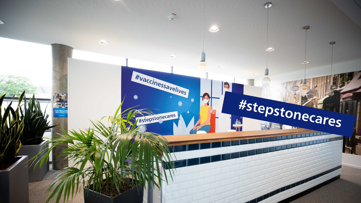 BensMission's tweet photo. #stepstonecares: Wir sind startklar! Wir haben am Wochenende gewerkelt, was das Zeug hält: Im Düsseldorfer Headquarter machen wir Platz für Impfkabinen für unsere Mitarbeitenden. Jetzt kann es losgehen, sobald wir Impfstoff haben. #vaccinessavelives https://t.co/S3h6A8bx3l