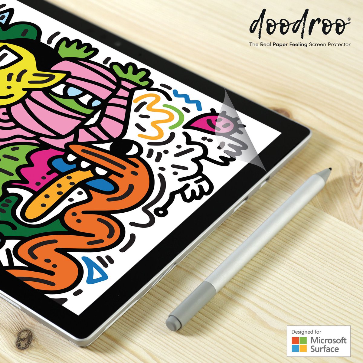 godoodroo's tweet photo. "We are very proud to announce that doodroo is the first screen protector with paper feel ever recognised by Microsoft with the certificate Designed for Microsoft Surface "
https://t.co/dLIv7Zwcia
dfs@doodroo.com
#microsoft #designedforsurface #paperless #paperfeeling https://t.co/NVu5g3oXw2