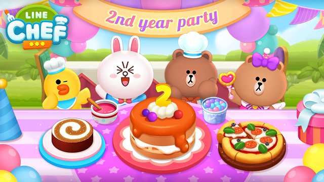 LINE_Global's tweet photo. #LINEStudio's popular game #LINECHEF turns 2 years old. It is a fun way to enjoy international cuisine "virtually." Download and cook your virtual dish now.
Google Play: https://t.co/SsjNwGrksz
Apple App Store: https://t.co/0pm1M8QdvQ
#LINE #LINEGame https://t.co/6Rv2xvbTY0