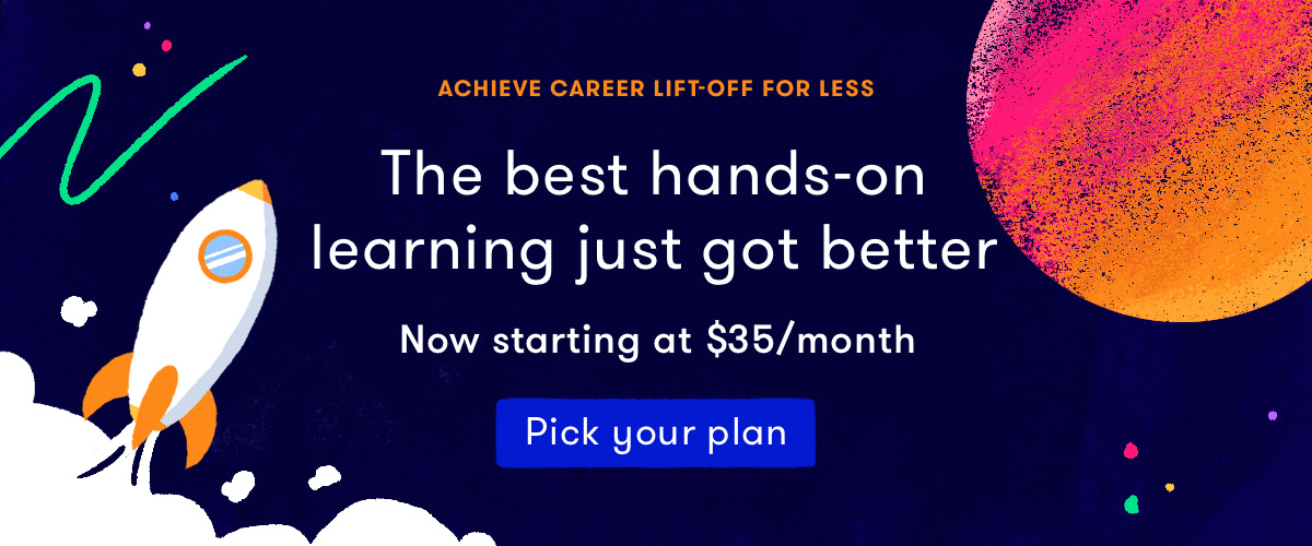 acloudguru's tweet photo. 🚨 EXCITING NEWS 🚨 We’ve lowered our prices to give you the best hands-on cloud learning at an even better value: https://t.co/nGODAdhW9G 

- All of our individual and business plans have new lower prices 
- Our Personal Plus plan is now available on a *monthly* basis https://t.co/jjGmZaB111