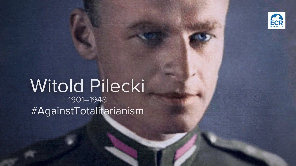 Today marks 73 years since the execution of Polish resistance leader Witold #Pilecki.

🟦 On the International Day of Heroes of the Fight #AgainstTotalitarianism, we not only pay homage to the man himself, but to heroes of all stripes who've made the world a freer, fairer place.