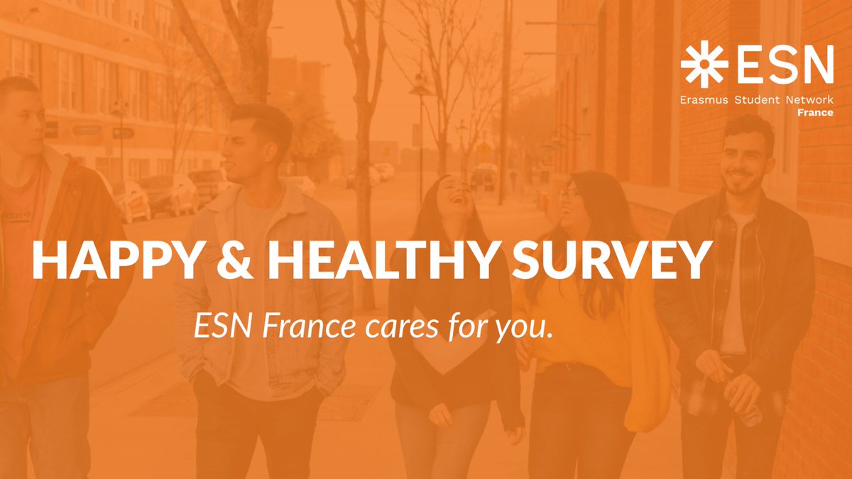 CampusFrance's tweet photo. Happy &amp; Healthy, c’est le nom de l’enquête à l’attention des étudiants internationaux lancée par @ESNFrance !

L'objectif : évaluer la santé et le bien-être des étudiants qui ont suivi ou suivent une formation en France

Pour en savoir plus ⬇️
https://t.co/TdQmZgjhQy https://t.co/GQHX1Q5yCH