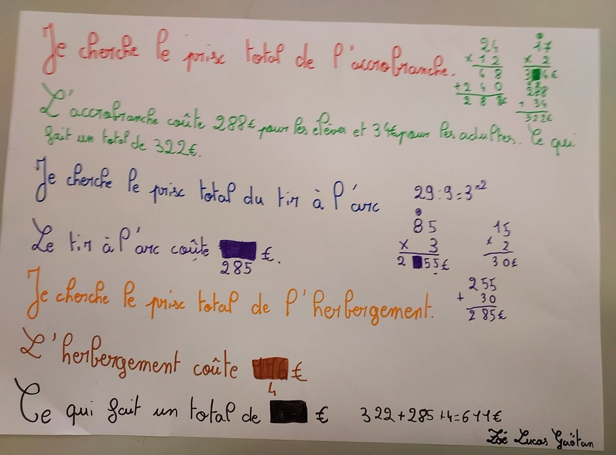 EGenicourt's tweet image. Résolution de problème avec @ProblemaTwitt :
Individuellement puis discussion sur les stratégies en groupe pour se mettre d&apos;accord. Envoi à une autre classe @Cm1StSym