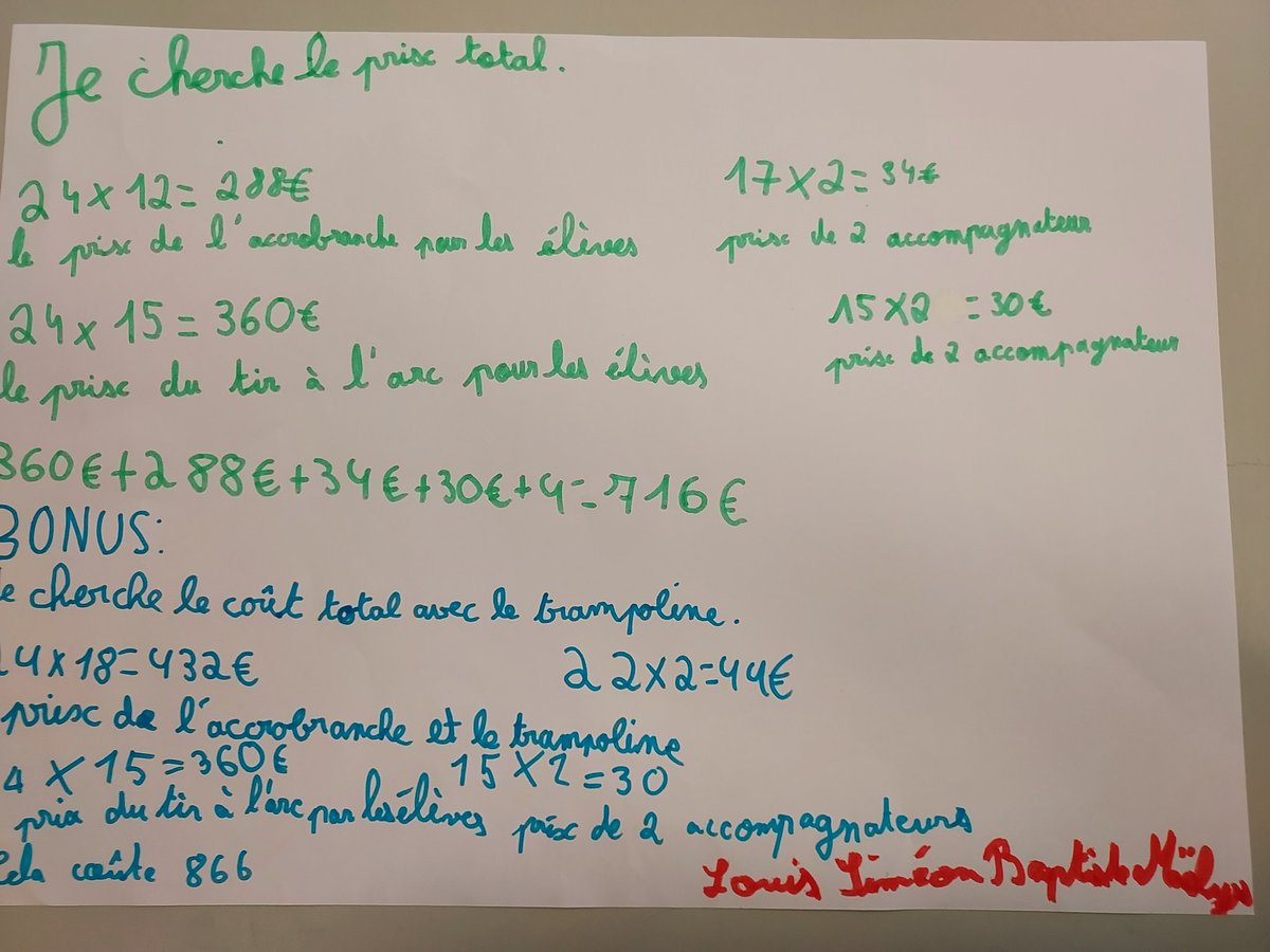 EGenicourt's tweet image. Résolution de problème avec @ProblemaTwitt :
Individuellement puis discussion sur les stratégies en groupe pour se mettre d&apos;accord. Envoi à une autre classe @Cm1StSym