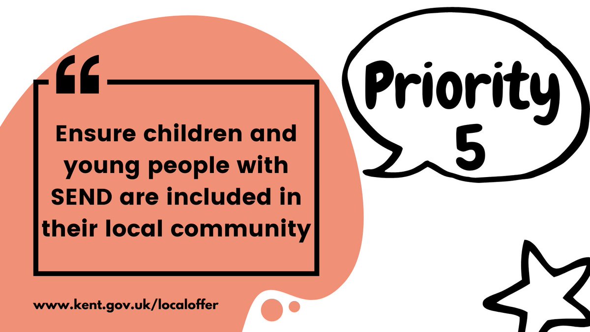 Kent_cc's tweet photo. Our SEND strategy sets out our 5 priorities for the next 3 years.
We have listened to what children and young people in Kent have told us is important to them.
Read our full SEND strategy: https://t.co/UOLTIPj20M
#kentsend #kentsendstrategy #sendstrategy #localoffer https://t.co/dL3QJ59rqF