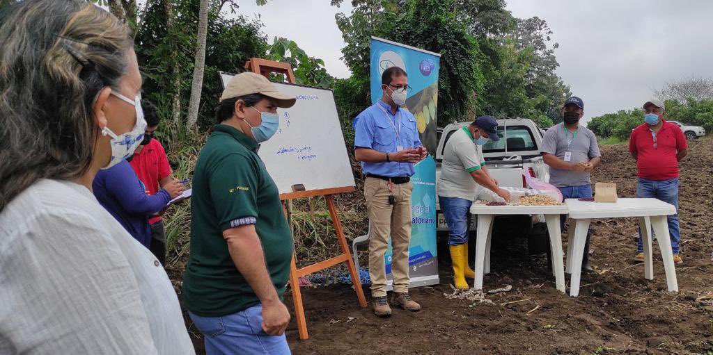 Agricultura_CZ5's tweet photo. El director @LiuDelfini  participó de la Inauguración de la Escuela de Campo de Maíz ECA Maíz INIAP junto a técnicos del MAG,  @AlcaldiaMocache, @GadQuevedo y Promotores sociales de la Asamblea Cantonal de Quevedo, desarrollado en la EET-Pichilingue @INIAPECUADOR #MAGActivado https://t.co/DHpXeV3MdU