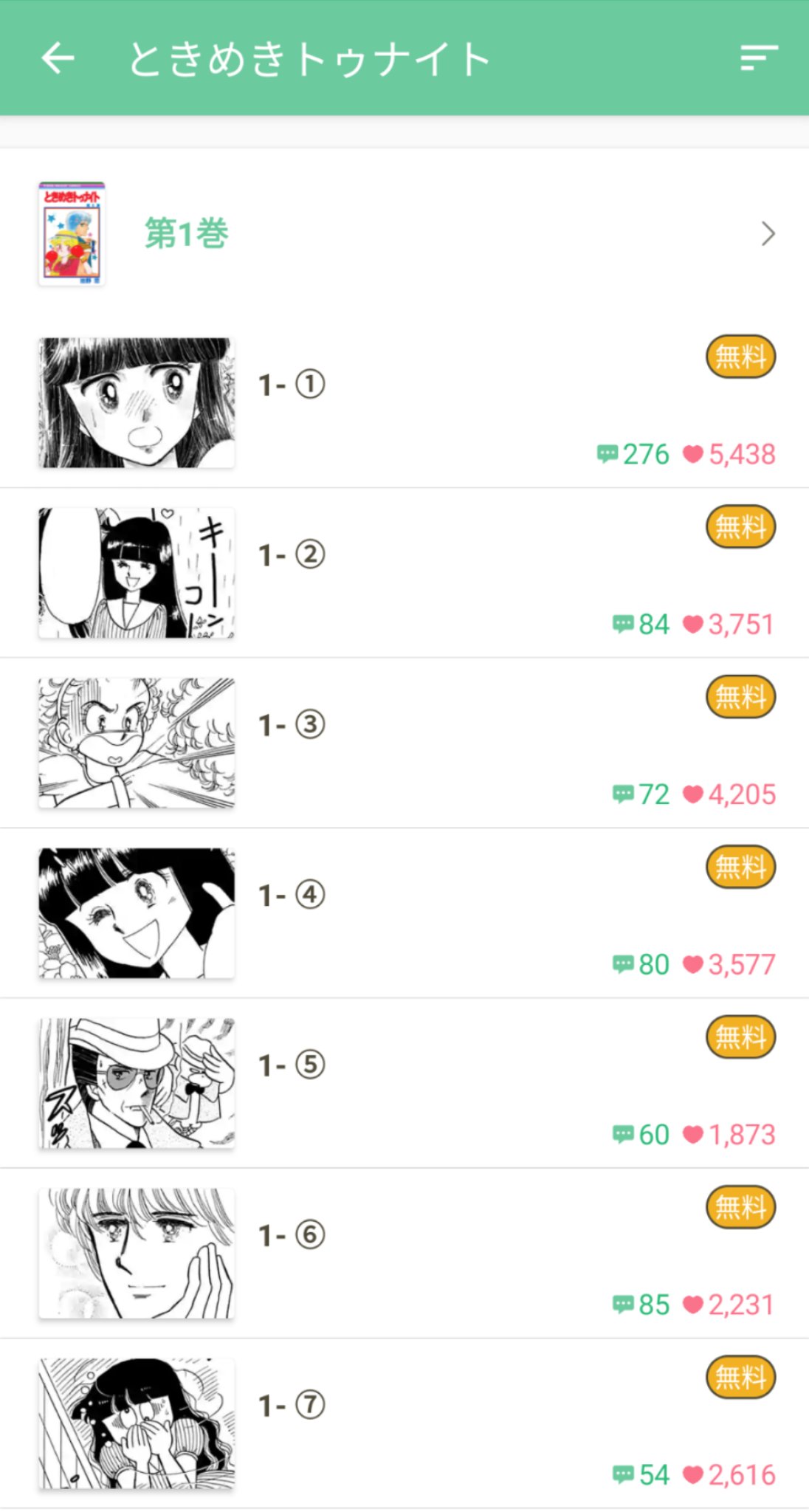 تويتر クッキー編集部公式 9月号発売中 على تويتر はじまりました ときめきトゥナイト それから 池野恋 本日発売のクッキー７月号より連載スタート を記念して ときめきトゥナイト 全30巻が今だけ無料で読めます 漫画アプリ マンガmee 限定