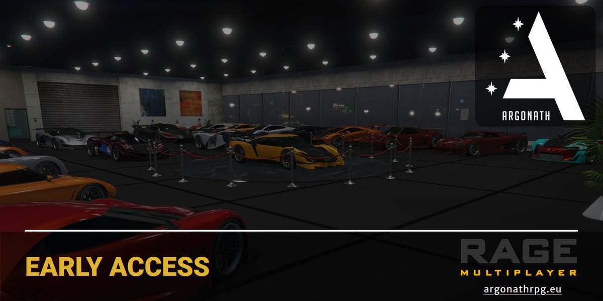 ArgonathRP's tweet photo. Explore our new car showroom... 🚘

#Argo2021 #ArgonathRPG #GTA5 #RageMP #RageMultiplayer #development https://t.co/yFcEFnXfdT