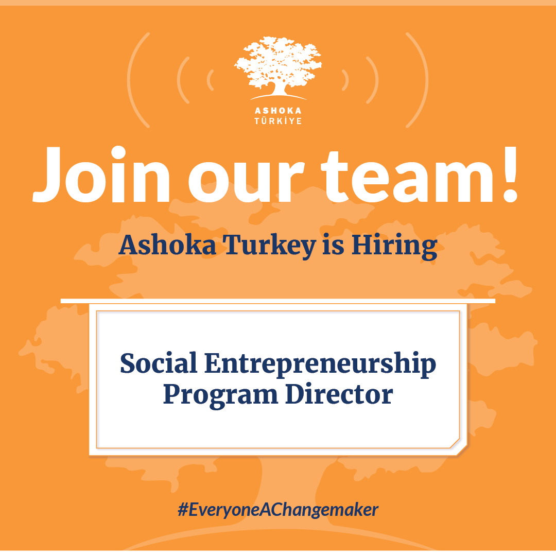 AshokaTurkiye's tweet photo. We are hiring!
Ashoka Turkey is looking for a Social Entrepreneurship Program Director.
Please check the link below for further information and apply until Friday, May 28th, 2021 until 6 p.m.👇🏼
https://t.co/TFZxHrT2wg

#everyoneachangemaker https://t.co/WxQcVCAfkd