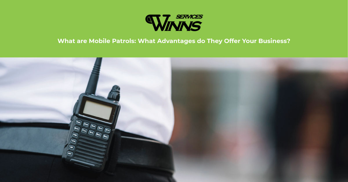 Winns_Services's tweet photo. What are Mobile Patrols: What Advantages do They Offer Your Business? 

https://t.co/41vK2Yk3iK

#Securitysystem #Securityguard #Securityservices #Securityofficers #Securitylife #Securitysolutions #WINNSSecurity https://t.co/nC7PVdPvYN