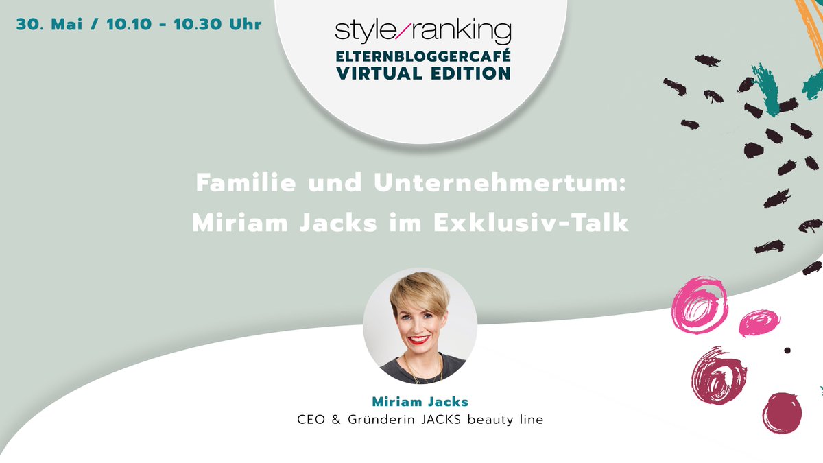 InfluencerCafe's tweet image. Wir freuen uns außerordentlich auf @MiriamJacks beim III. #ElternBloggerCafé Virtual Edition an diesem Sonntag. Bist du dabei? Hier akkreditieren und mitmachen: f.momentumtools.io/?form=v4_rztun… #familie #entrepreneurship #vereinbarkeit #ebc21