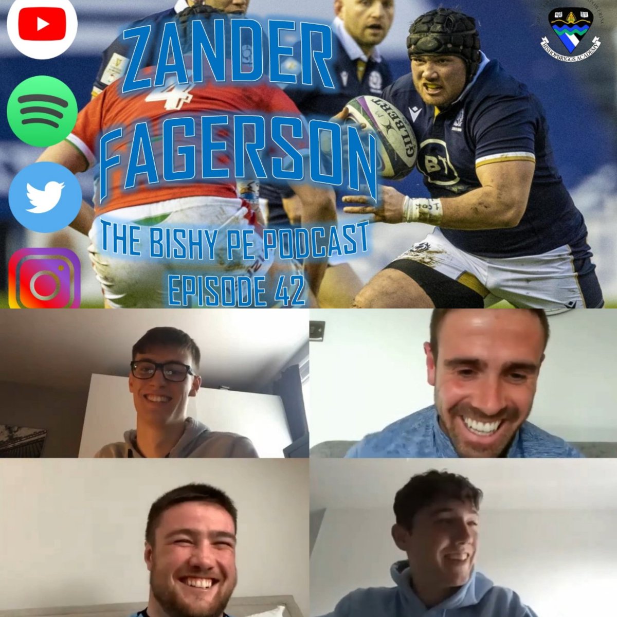 bishype's tweet photo. Episode 42 - Zander Fagerson - (@ZanderFagerson) @Scotlandteam, @GlasgowWarriors  &amp; @lionsofficial 🦁⚔

▫️School time📚
▫️🔝 players played with &amp; against 💪
▫️⬆️⬇️of career 🏉
▫️Recent 6️⃣Nations 🏴󠁧󠁢󠁳󠁣󠁴󠁿
▫️🦁 selection &amp; more 👏

👂 https://t.co/Hsn8UXugmr

👀 https://t.co/0hRUUQGsmo https://t.co/TbH6FOwHjh