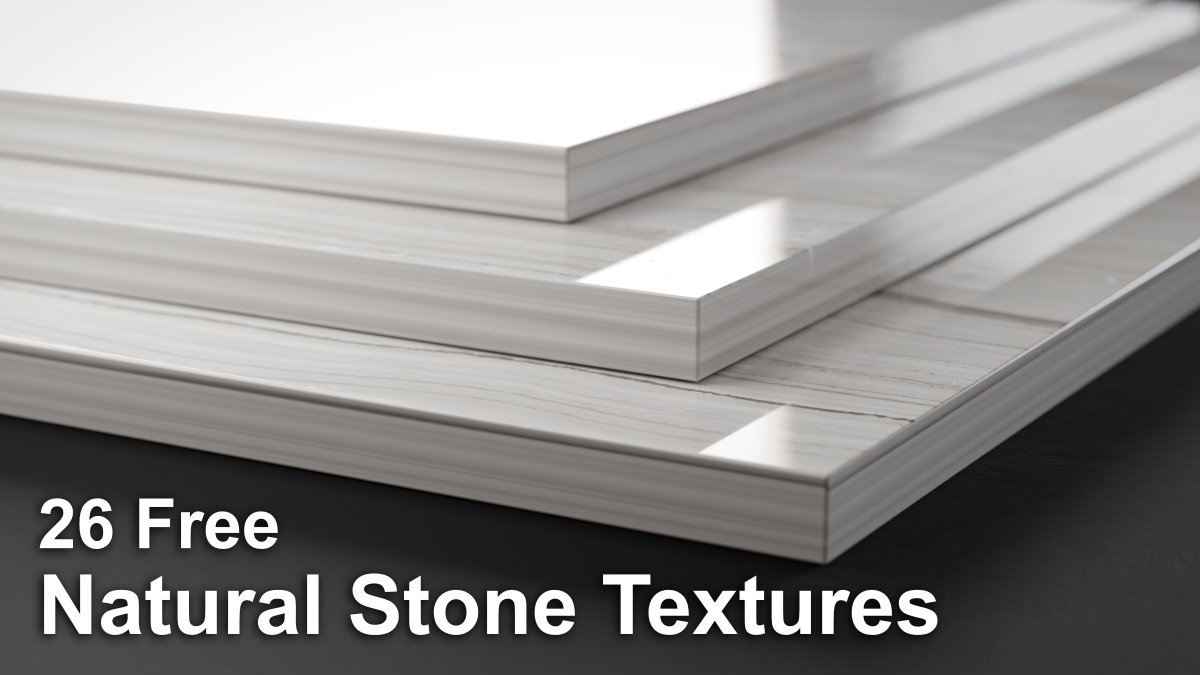 cgbookcase's tweet photo. A set of 26 natural stone PBR textures has been released!

As usual, they are totally free, even for commercial purposes.

Check out the blog post…

https://t.co/frp0ORv8gR 

… or the rest of the thread for an overview of the materials. 👇 https://t.co/WQJu6xqHGE