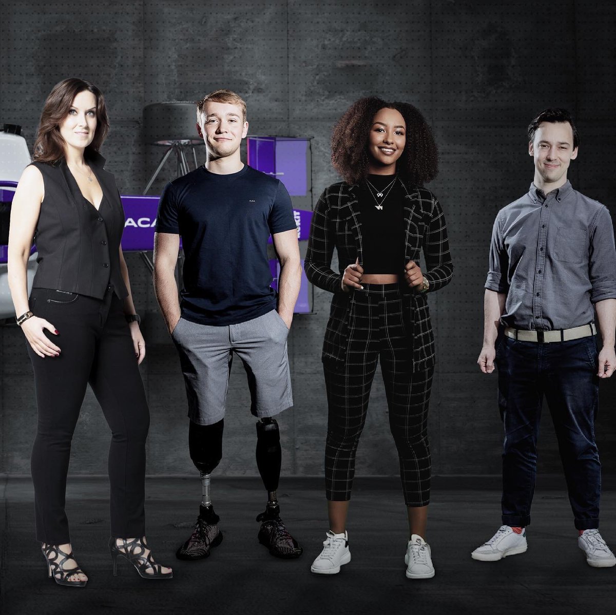 WSeriesRacing's tweet photo. W Series to be shown live and free-to-air on @Channel4 with an all-star diverse commentary team. 

Find out more about our on-screen team. 🎤

#WSeries | #RethinkRacing