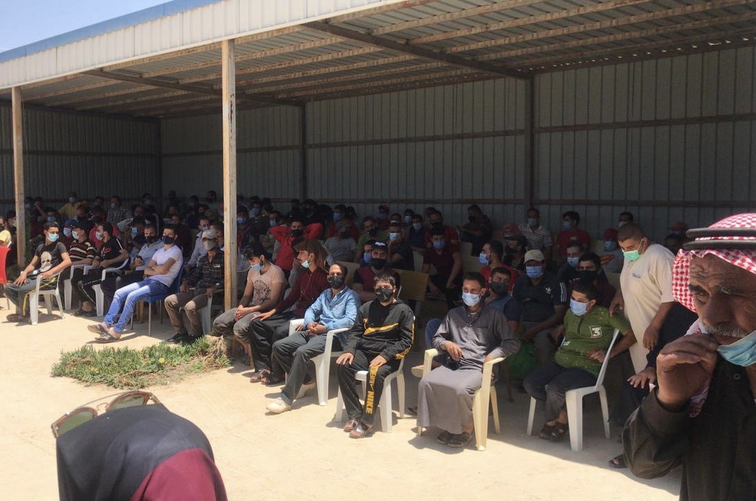 dominik_bartsch's tweet photo. More than 1,000 vaccinations in one day @ZaatariCamp thanks to a generous contribution of vaccines from #UAE towards @mohgovjo
#RapidProgress #RefugeeInclusion #ThankYouUAE https://t.co/OY8tJzeBV6