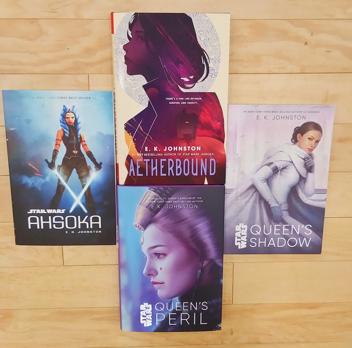 BNLafayetteIN's tweet photo. When not writing scifantastic #StarWars novels, author @ek_johnston is penning your new favorite book!
Pendt was always a genetic abnormality. With found family, she hatches a plan to live her own destiny, not the one prescribed.
@DuttonBooks #NewTuesday https://t.co/YPTTCJABpB