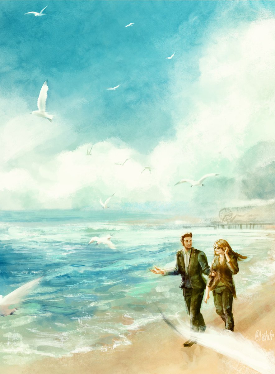 lashifr's tweet photo. A #Deckerstar fanart I did for fun from a while ago. ❤️ 
#LuciferNetflix #Lucifer #LuciferSeason5B https://t.co/zpEaBWNZGb