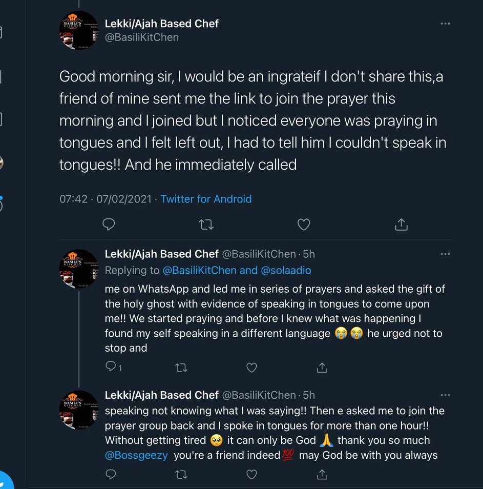 pushrelategroup's tweet photo. We've had several testimonies of how people joined our group and got baptized of the holy Spirit with the evidence of speaking in tongues. If you struggle with receiving this gift, join us on telegram https://t.co/saosNscOtf https://t.co/iF9ZUuOkP2