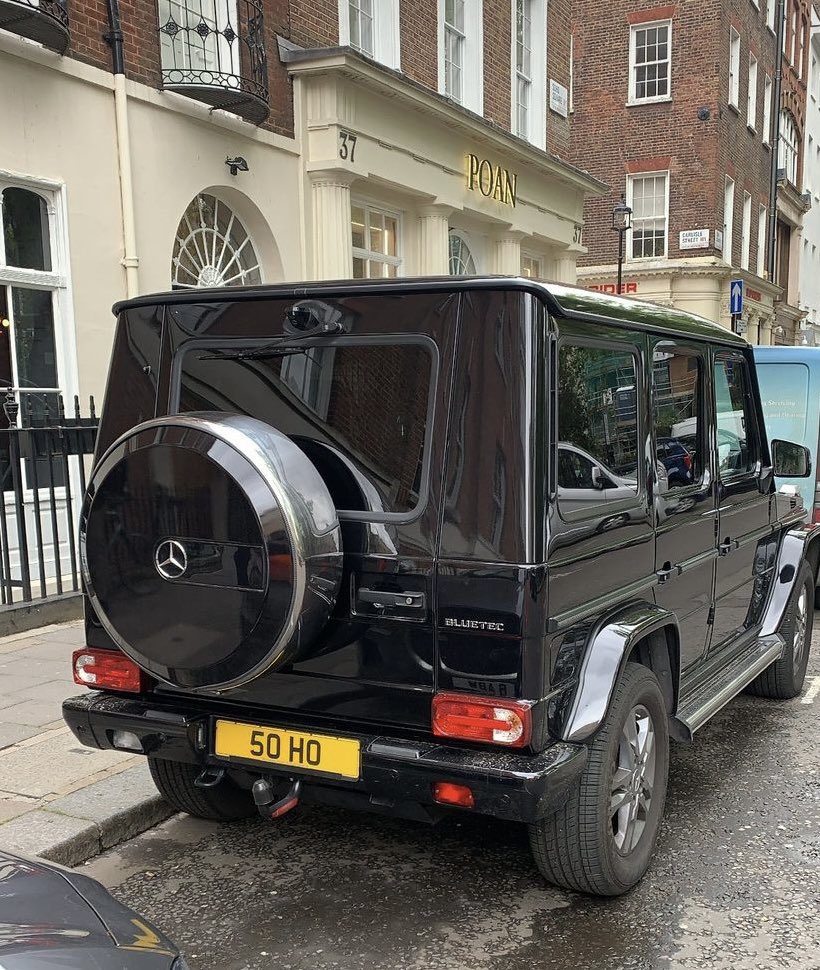 PerfectReg's tweet photo. Great spot of one of the most famous plates in #London 👀
50 HO 🔥🔥🔥
The ultimate #Soho registration!
#50ho #perfectreg #soho #london🇬🇧 #london #londonlife #soholondon #londonsoho #londoncity #sohohouse #sohofarmhouse #sohobeachhouse #mercedes #mercedesbenz #gwagon #benz https://t.co/smvb4cDth8
